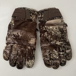 Realtree Edge Heavyweight Gloves Scent Control Waterproof Camo L/XL